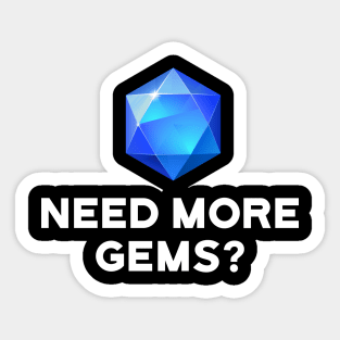 Need more VeVe gems? Sticker